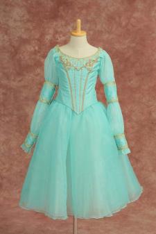 パ・ト・トロワ女性　緑　白鳥の湖